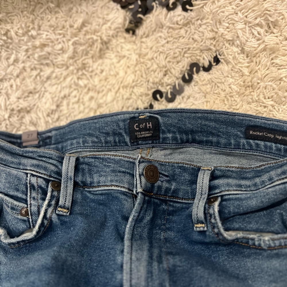 Citizens of humanity ripped skinny jeans